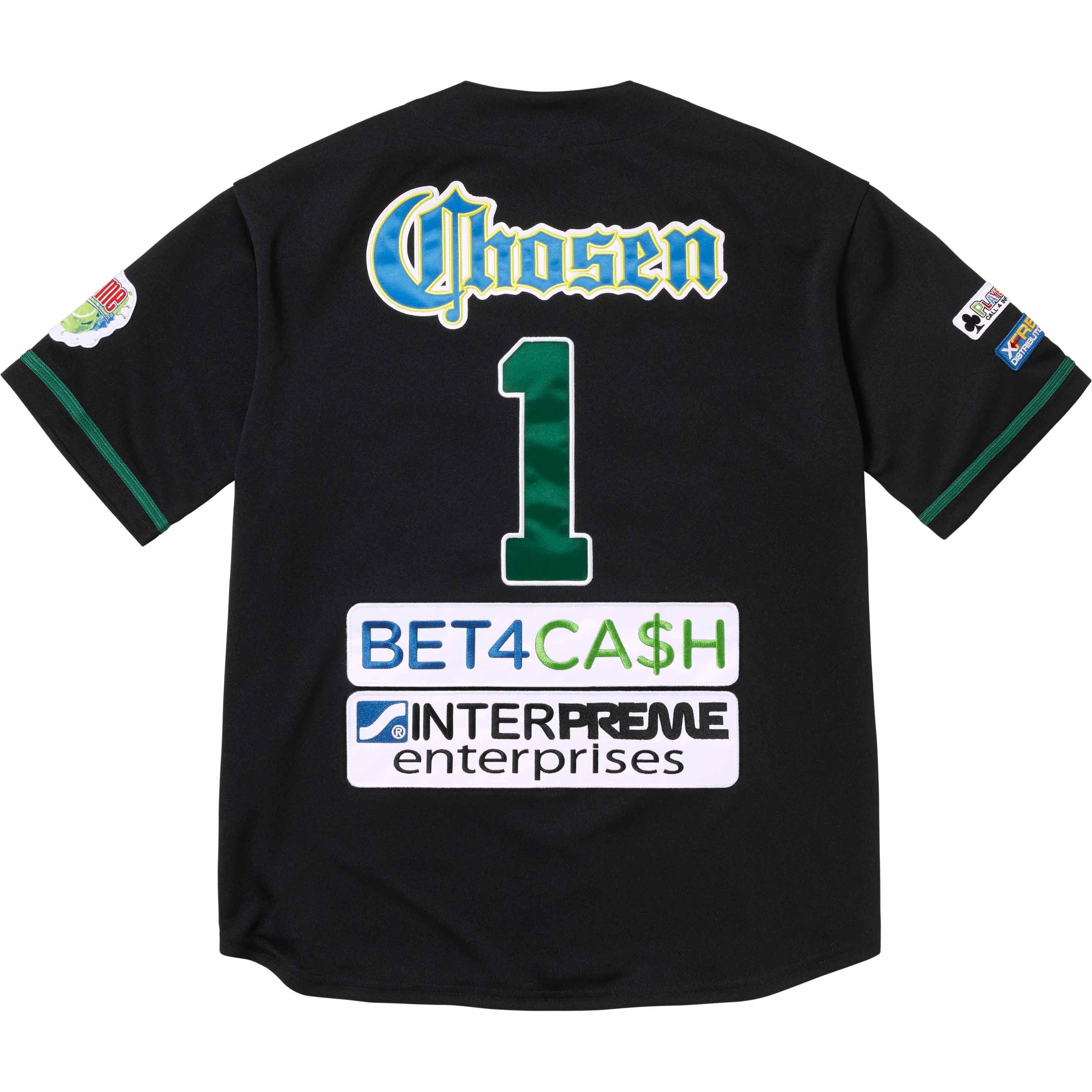 Chosen One Baseball Jersey view 3